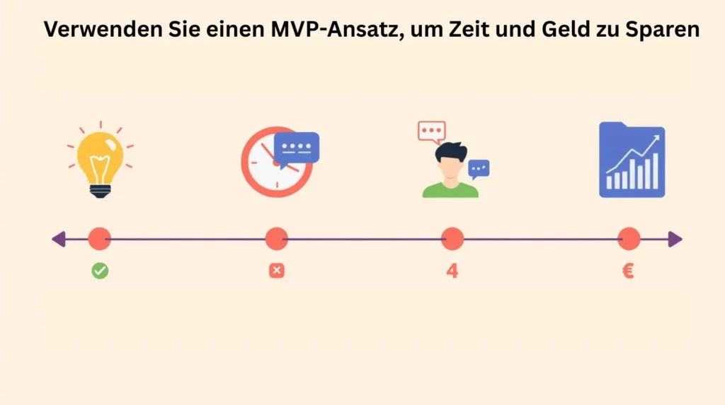 Verwenden Sie einen MVP-Ansatz, um Zeit und Geld zu Sparen