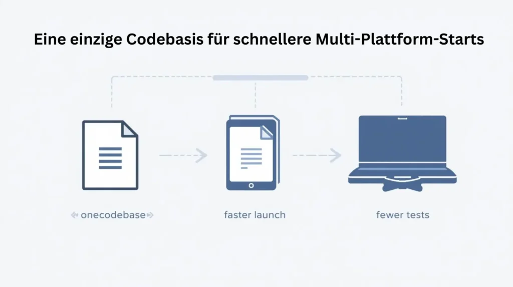 Eine einzige Codebasis für schnellere Multi-Plattform-Starts